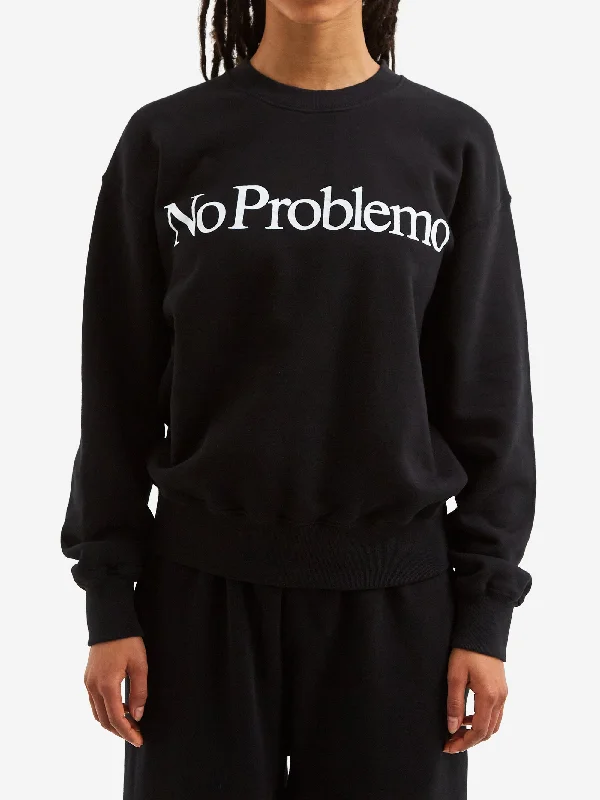 No Problemo Sweatshirt W - Black