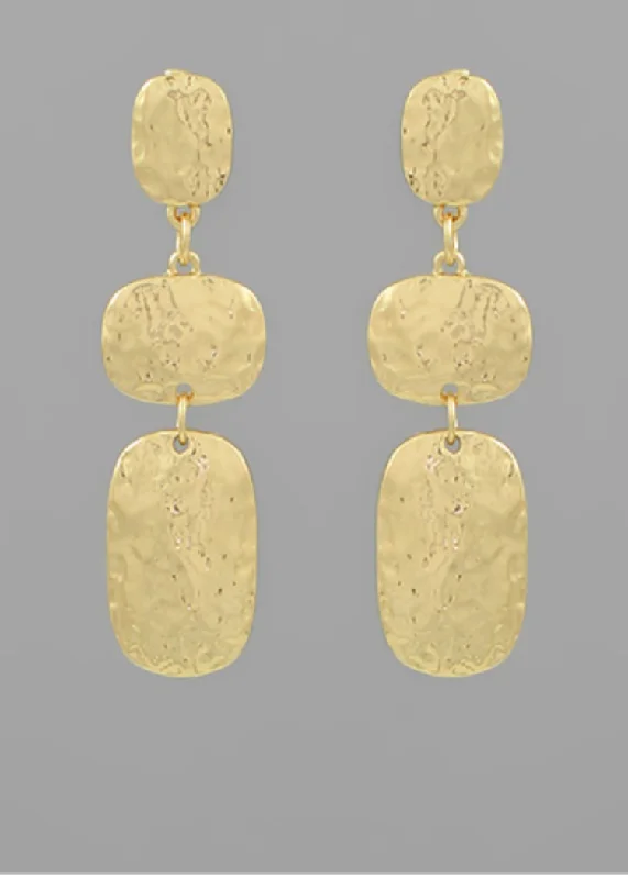 Ayla Drop Earrings- Gold