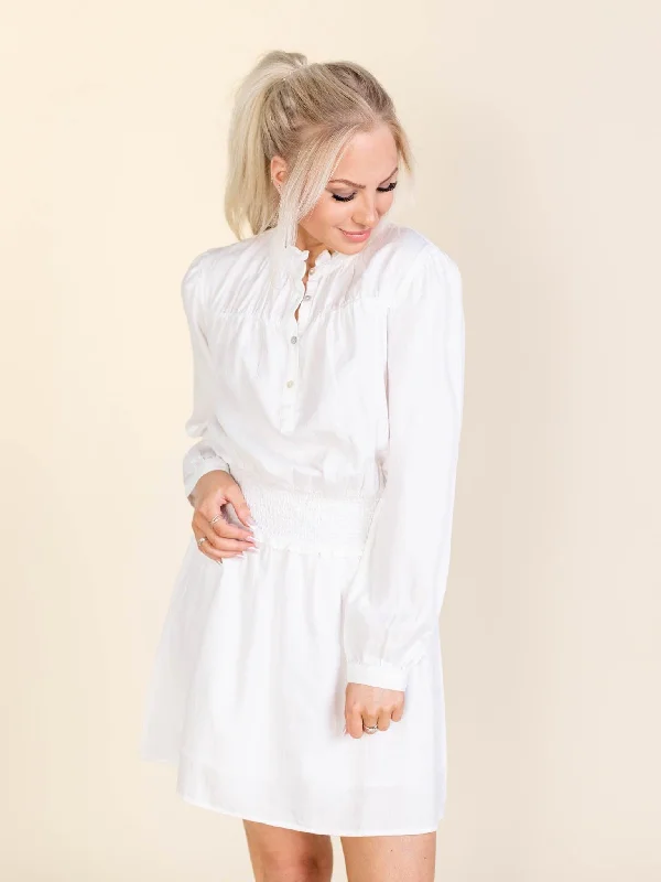 Rails White Shawna Dress